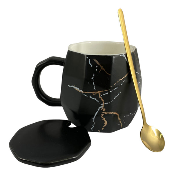 HOME Taza 3pz negro
