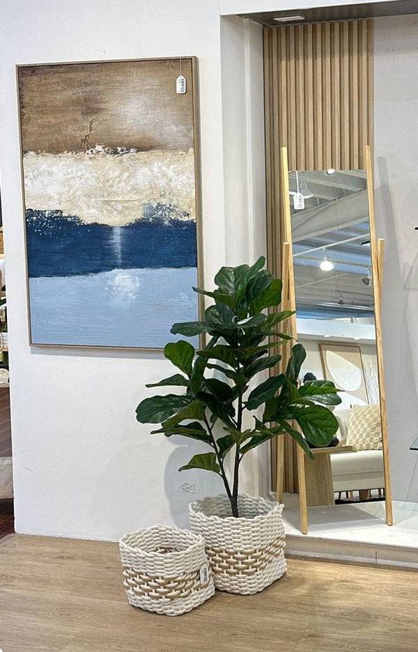 HOME Planta Con Macetera Artsy Verde 150 cm