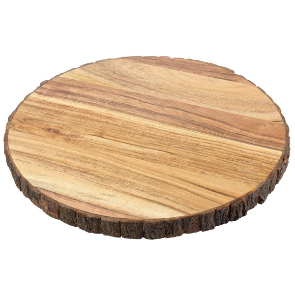 HOME Base para plato redondo  acacia/wood 14.2”d