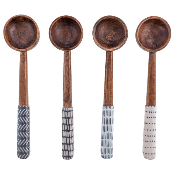 HOME Cucharas de madera Enamel