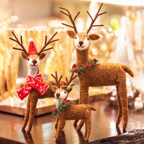 HOME Set adorno nav Gray Deer