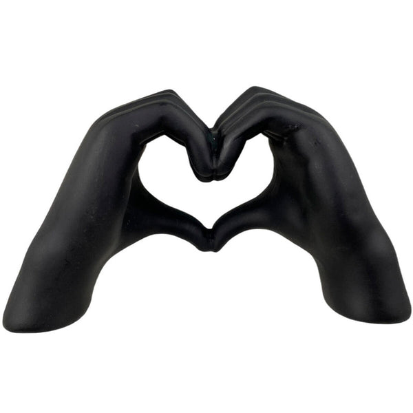 HOME Figura Corazon Lofty Negro