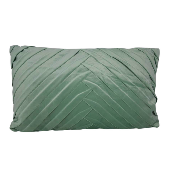 HOME Cojin decorativo 50x30cm verde
