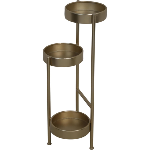 HOME Base p/maceteras bronce