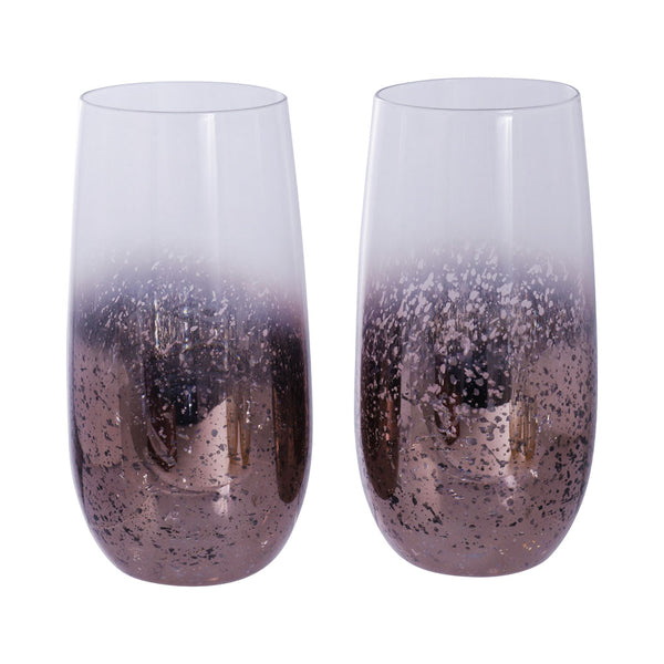 HOME Juego de vasos bronce